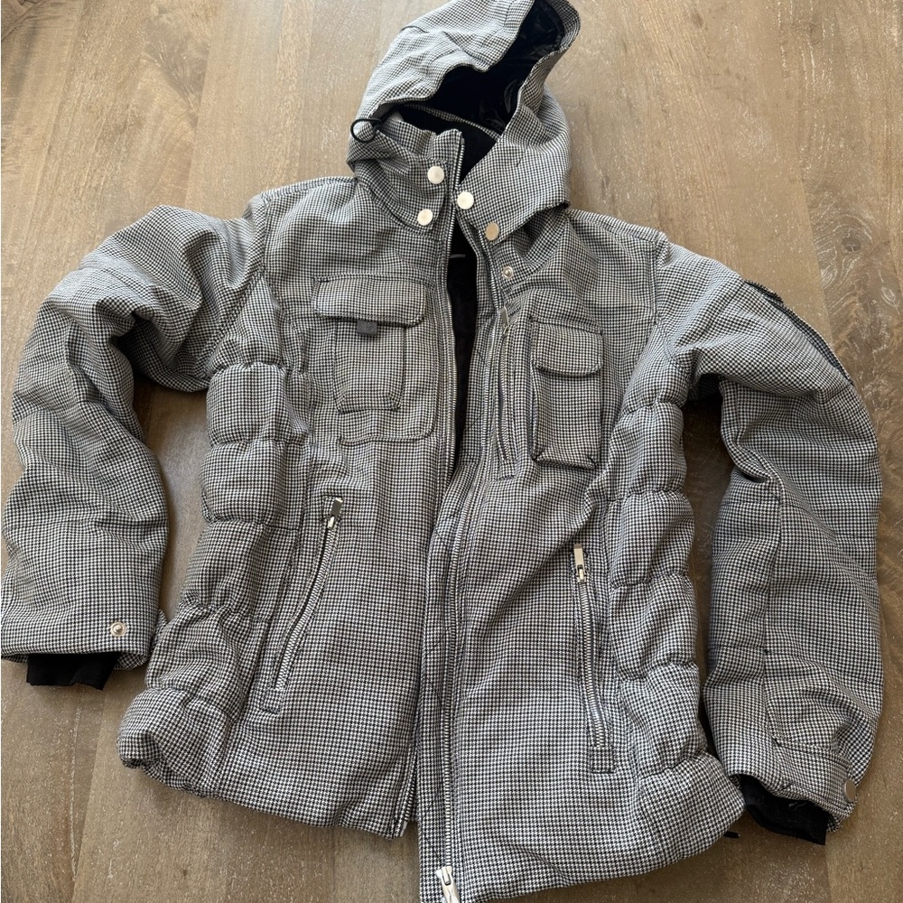 Obermeyer Houndstooth Ski Jacket